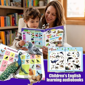หนังสือคำศัพท์ภาษาอังกฤษสำหรับเด็กวัยเตาะแตะ 2-6 ปี หนังสือเรียนรู้สำหรับเด็<span class=keywords><strong>ก</strong></span>เล็ก 300+ <span class=keywords><strong>คำ</strong></span> หนังสือเสียงพูดได้แบบโต้ตอบสำหรับเด็<span class=keywords><strong>ก</strong></span> - Product Image 3