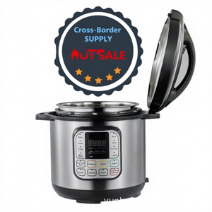 Cuisinière à pression électrique standard américaine 110V, <span class=keywords><strong>6</strong></span> <span class=keywords><strong>litres</strong></span>, en alliage d'aluminium, 900W, contrôle par micro-ordinateur, économe en énergie, multifonction - Product Image 3