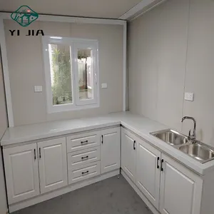 Modüler mobil evler 3 yatak odası planları çizim paketi konteyner iki banyo prefabrik evler prefabrik evler modern