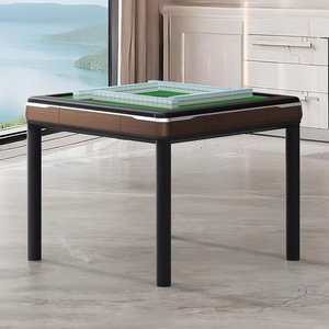 Fully Automatic Foldable Modern Mahjong Table <b>Tile</b> Scorer Home Use Sorting Machine <b>Plastic</b> American Foldable Gambling Table - Product Image 1