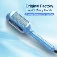 Resuxi-Brosse à lisser les cheveux en fer pour femmes, échantillon gratuit de 45W, LED, 309