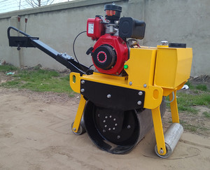 Đi bộ-đằng sau thép Đơn Trống rung đường lăn compactor - Product Image 4