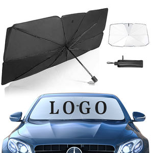 Parasol plegable con logotipo personalizado para ventana delantera de coche, parasol Uv, parasol <span class=keywords><strong>solar</strong></span>, <span class=keywords><strong>protector</strong></span> <span class=keywords><strong>solar</strong></span>, sombrilla - Product Image 1