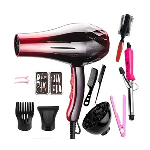 Soprador de cabelo profissional com motor CA de 3 velocidades, função de secagem rápida, dispositivo de uso poderoso para salão de beleza, secador de cabelo para uso doméstico