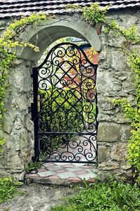 Puerta Principal <span class=keywords><strong>de</strong></span> Hierro Forjado <span class=keywords><strong>de</strong></span> Seguridad para <span class=keywords><strong>Entrada</strong></span>, Precio <span class=keywords><strong>de</strong></span> Mercado, Duradera, para Casa o Villa - Product Image 3