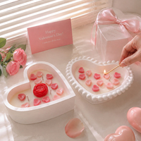 Dekorasi Rumah Mewah Trendi Unik Hadiah Hari Valentine Hari Ibu Hari Perempuan Lilin Aroma Gypsum Beraroma Kedelai