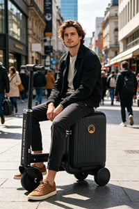 Maleta Eléctrica FUTURE <span class=keywords><strong>JO</strong></span> Y, Scooter Eléctrico para Viajes de Negocios, Certificación FCC y CE, Venta al Por Mayor de Fábrica, OEM - Product Image 1