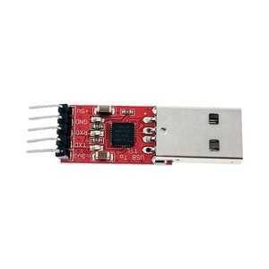Módulo Convertidor Serial USB a UART TTL de 5 Pines OKY3411-1 Rojo CP2102 para Descarga STC - Product Image 2