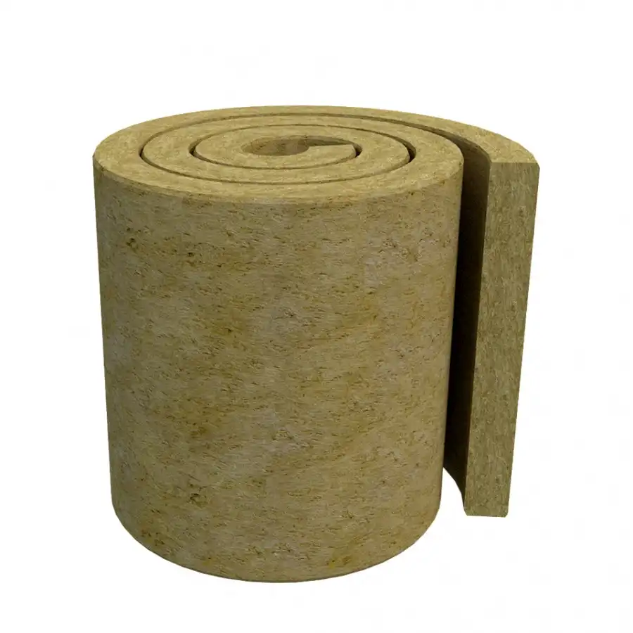 building thermal material insulation rock mineral wool battle roll pipe rock mineral wool tube for insulation