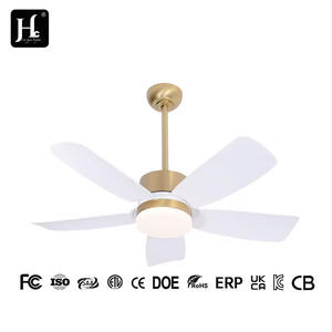 Ventilador de Techo LED Moderno de 48 Pulgadas con Motor de CC, 5 Aspas, Control Remoto, Material de Hierro y ABS para Uso Durante Todo el Año en la Sala de Estar - Product Image 4