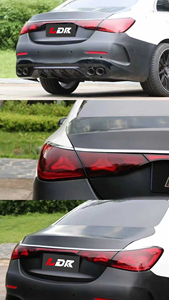 Kit carrosserie pour <span class=keywords><strong>W205</strong></span> 2015-2021, mise à niveau vers le design W206 C63 AMG, pare-chocs pour <span class=keywords><strong>Mercedes</strong></span> Benz <span class=keywords><strong>Classe</strong></span> <span class=keywords><strong>C</strong></span> <span class=keywords><strong>W205</strong></span>, accessoires de voiture - Product Image 4