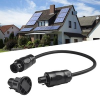 Micro-onduleur pour système photovoltaïque raccordé au réseau électrique nordique 2000W Betteri Bc01 Prise femelle vers Schuko