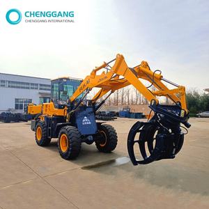 China Tebu Ambil <span class=keywords><strong>Loader</strong></span> ZL-948 4 Roda Tebu Pengangkat Mesin - Product Image 4