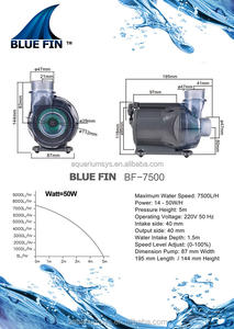A.S. Hocheffiziente Umweltfreundliche Kunststoff BlueFin Pumpe 14-50W Superleise Spüldesign <span class=keywords><strong>Aquarium</strong></span> Frequenzumrichter-Pumpe - Product Image 3
