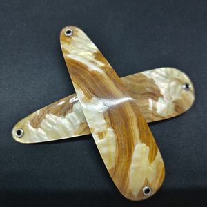 Artisanat naturel jaune nacre coquille Sport pêche leurres cuillère accessoires dur appât bateau pour océan lac rivière - Product Image 1