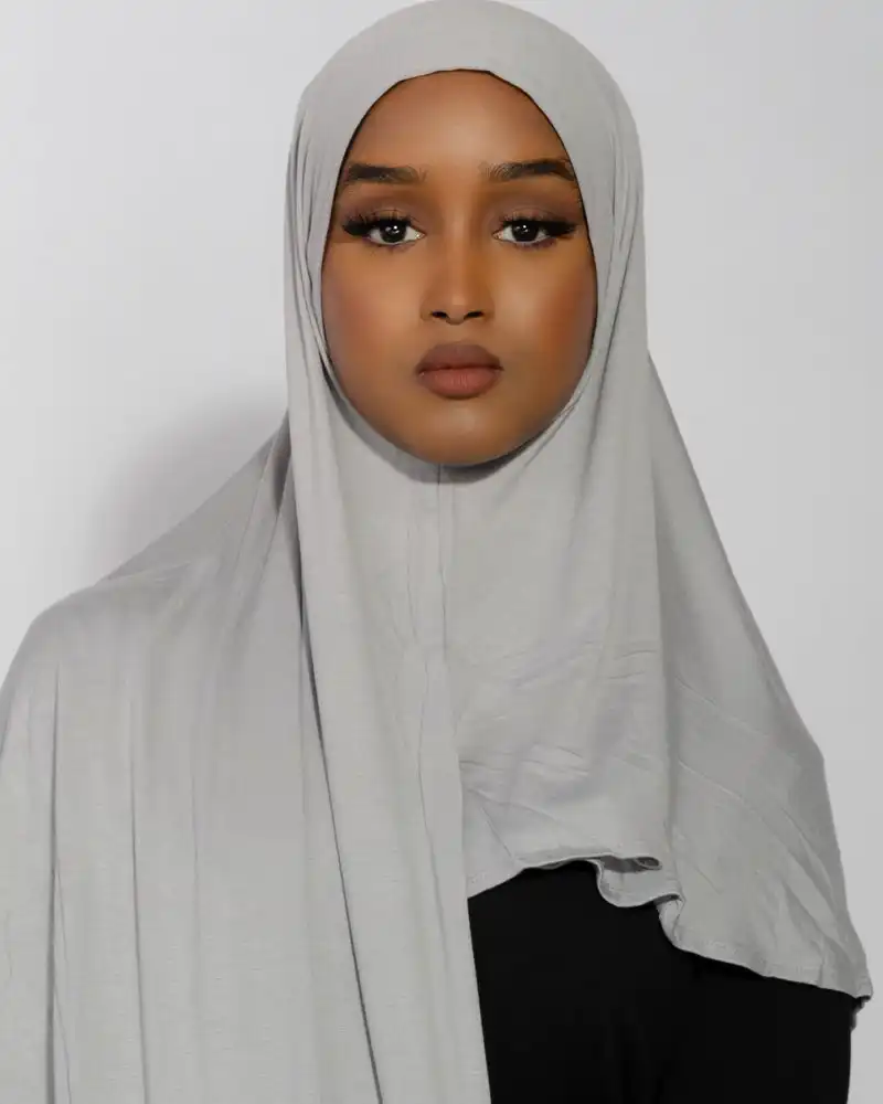 Sciarpa hijab in jersey istantaneo sportivo di fascia alta scialli sciarpa in jersey elasticizzato premium