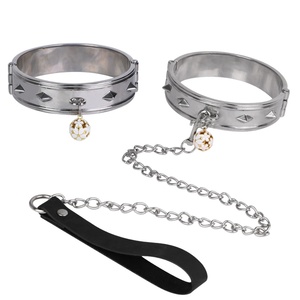 Collar Metálico de Alta Calidad FISTSX con Correa, Collar de Restricción BDSM para Parejas, Juego SM, Equipo de Bondage para Hombres y Mujeres, Juguetes Sexuales - Product Image 1