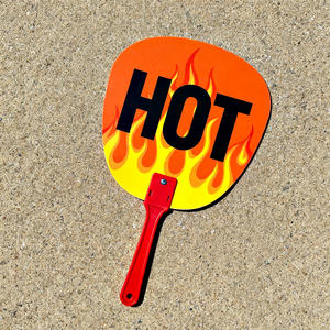 Ventilateurs en plastique personnalisables pour les promotions de vente au détail, attirez le public avec des cadeaux pratiques, différentes formes et tailles. - Product Image 5