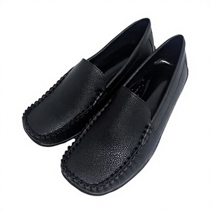 Mocasines de Mujer de Talla Grande con Parte Superior de Felpa, Forro de Tela Suave, Elegantes Zapatos Planos para Caminar y Oficina - Product Image 2