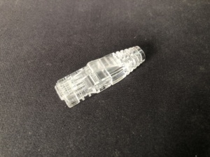 Stivale trasparente con artiglio RJ45 per <span class=keywords><strong>Cat.5e</strong></span> o Cat6 Utp o Stp con tappo di protezione per cordoncino - Product Image 5