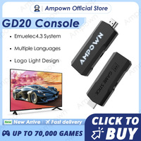 GD20 console de jeu PSP home TV haute définition boîte de jeu Pandora 4K jeu open source sans fil
