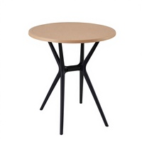 Ensemble table et chaises décontractées en plastique PP pour la maison, les cafés, les restaurants, les salons de thé, les réunions et les repas informels