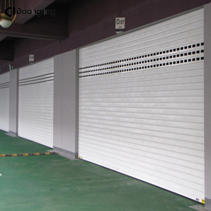 Porte enroulable en aluminium pour les devantures de magasins de détail avec lattes légères anti-corrosion et sangle de traction manuelle - Product Image 5