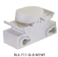 Interrupteurs à bascule industriels robustes, bornes en alliage de cuivre thermoplastique renforcé, 250V 6A SPDT, indice de protection IP40, pour utilisation en machine