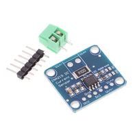 Module de capteur INA219, Interface IIC I2C, capteur de courant bidirectionnel à dérive nulle, module de surveillance de la puissance MCU-219