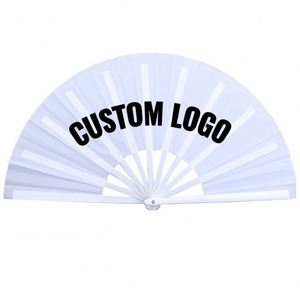 Personalized Foldable Hand Fan for Wedding Decoration Music Festival Party and Corporate Promotional Custom <b>Gifts</b> - Product Image 2