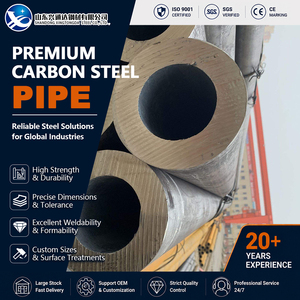 Tuyau en acier au carbone laminé à chaud EN 10216-1 SAE 1020, revêtu FBE, 325 mm, 6 mm, Sch120, pour pipeline pétrolier et gazier - Product Image 1