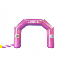 Arche gonflable personnalisée commerciale publicité d'événement arche gonflable arche portable de sport