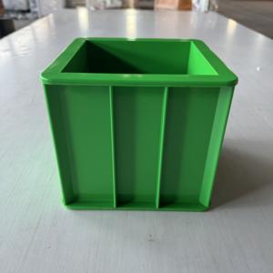150 stampo quadrato in plastica per calcestruzzo ingegneria della scatola del blocco di prova della pressione stampo per cubo di prova in calcestruzzo - Product Image 3
