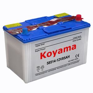 <span class=keywords><strong>Batterie</strong></span> de voiture à charge sèche inondée 12V85Ah pour le démarrage de la voiture - Product Image 1
