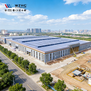 Estructura de Acero Resistente a la Intemperie, Almacén Logístico Personalizado, Espacio de Oficina Integrado, Taller, Instalaciones Hospitalarias, 50 Años de Garantía - Product Image 1