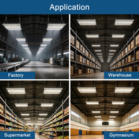 Ángulo de Haz Ajustable de Aluminio para Luminaria Lineal de Gran Altura 4000-5000K CCT Ajustable 80-300W DLC 6.0 Garantía de 5 Años para Iluminación en Canadá