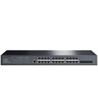 Conmutador gestionado Gigabit L2 + de 24 puertos con 4 ranuras SFP a la vez