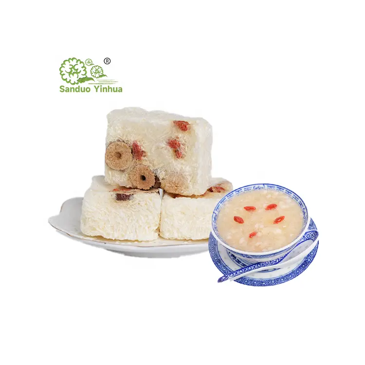 Nieuwe Hoge Kwaliteit China Fabricage Instant Soep Fast Food Ontbijt Gezond Voedsel Gevriesdroogd Dragon Fruit Tremella Soep
