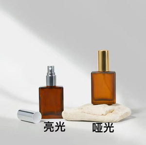Envase <span class=keywords><strong>de</strong></span> Vidrio para Perfume Color Ámbar <span class=keywords><strong>de</strong></span> 30ml, 50ml y 100ml con Boca <span class=keywords><strong>de</strong></span> Cartón para Cosméticos - Product Image 3