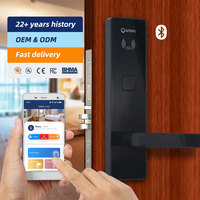 Cerradura Inteligente para Hotel Orbita de Acero Inoxidable con Tarjeta RFID IC, Sistema Electrónico de Control de Acceso