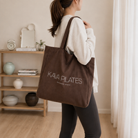 Sacs fourre-tout personnalisés avec logo et couleur, grande capacité, en toile de coton, écologiques, réutilisables, durables, pour les courses, sportifs, à porter à l'épaule