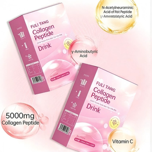 Boisson blanchissante au collagène oligopeptidique de poisson marin frais, personnalisable OEM, pour adultes, emballage en boîte, goût sucré, 15ml*10 bâtonnets - Product Image 2