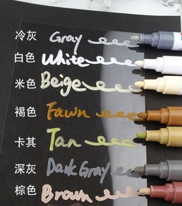 FIX It Pro Rotonda E Punta a Scalpello Zealot di Marca Permanet Resistere Stampo <span class=keywords><strong>Piastrelle</strong></span> Grount Rivestimento Stucco Marcatore Beige - Product Image 2