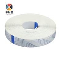 Suku cadang Printer kabel Data Printhead kabel panjang 20pin 1.0 1.25 untuk Printer Inkjet