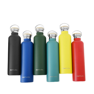 2023 Venta caliente cuerpo delgado 18oz/24oz frasco de agua aislado de acero inoxidable para acampar - Product Image 2