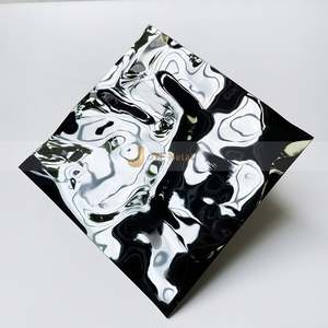 Custom Water Wave EX236 Ceiling Decoration Plates Rose Gold 304 Stainless Steel Bending & Cutting Decor Board Building <b>Sheets</b> - Product Image 3