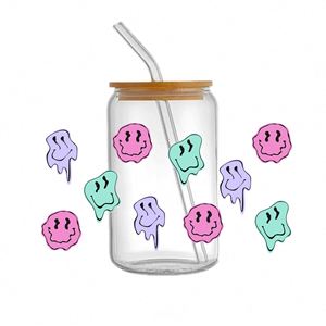 Fashion Waterproof 3D UV for Transfer Stickers for Tumblers & Cups Custom Logo Iron-On <b>Vinyl</b> Labels - Product Image 4