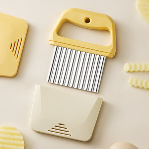 Stainless Steel Wavy Potato Slicer French Fry Cutter Easy To Clean Multi Functional Vegetable Cutter - Product Image 2