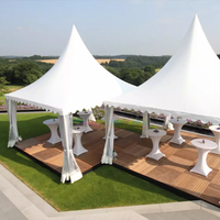 Tente de marché en PVC imperméable pour événements, pagode, chapiteau, tente de salon professionnel, tente de fête, auvent pop-up, tente de mariage