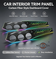 Iluminación Ambiental Interior para el Tablero de Instrumentos LED de 64 Colores Bachen, 12 V, 1 Año de Garantía para Mercedes-Benz CLA GLA X156 W117 2013-18